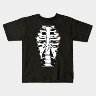 Ribcage Coffin Kids T-Shirt